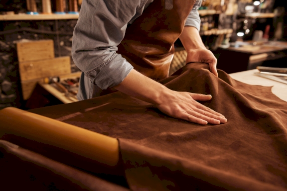 Handcrafted leather