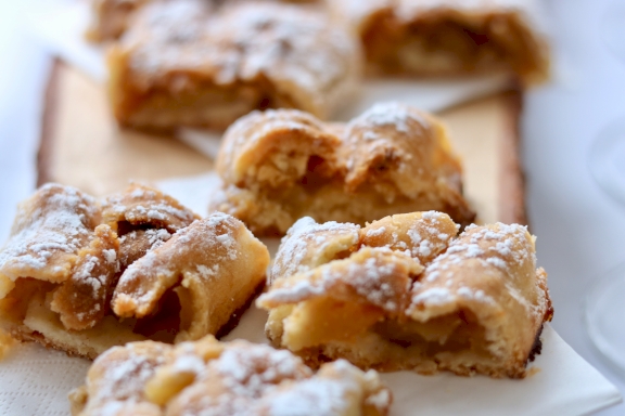 Austrian Cuisine delicious apple strudel